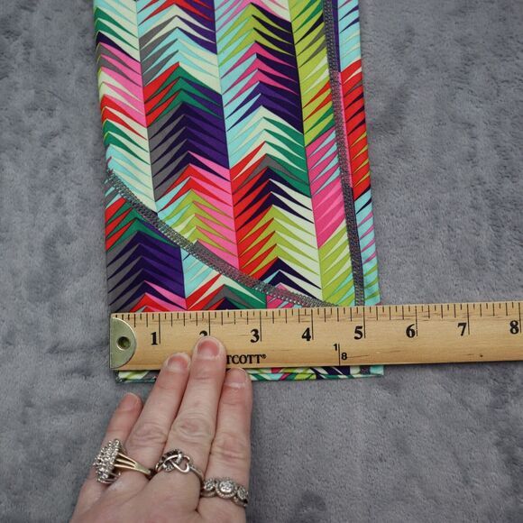 Fabletics Pants Womens XS Multicolor Capri Elastic Waist Pull On Stretch - Picture 6 of 16